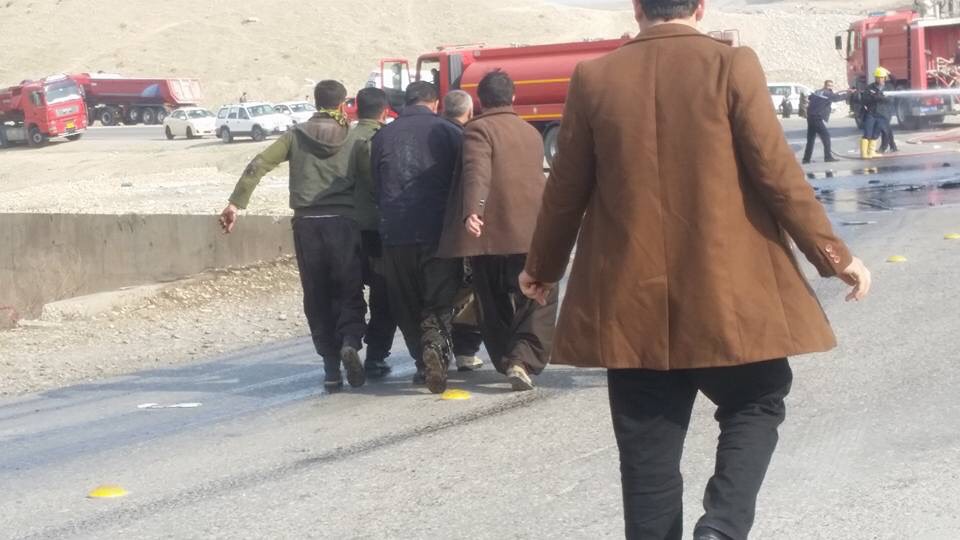 به‌هۆی رووداوی هاتووچۆوه‌ 9 كه‌س بریندار بوون